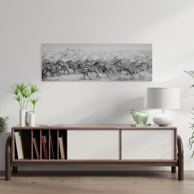 Art zébré sauvage sauvage