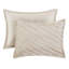 Édredon 7 pièces beige très grand avec diagonale, style moderne transitionnel, haute qualité, confort toutes saisons et coussins décoratifs avec construction, rembourrage, conception, jupe de lit,-118907644