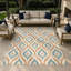 Tapis géométrique Shuana ACN3068 lavable à la machine pour intérieur/extérieur-1569903473-1569903485