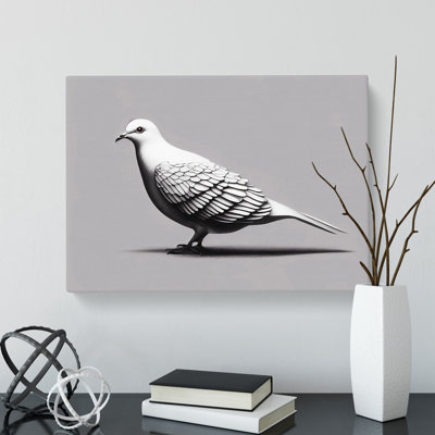 Blessed Dove Bird - Wrapped Canvas Painting