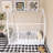 Wood Bed House Bed Frame With Fence-207616653-207616655