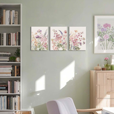 3 Piece Wrapped Canvas Wall Art