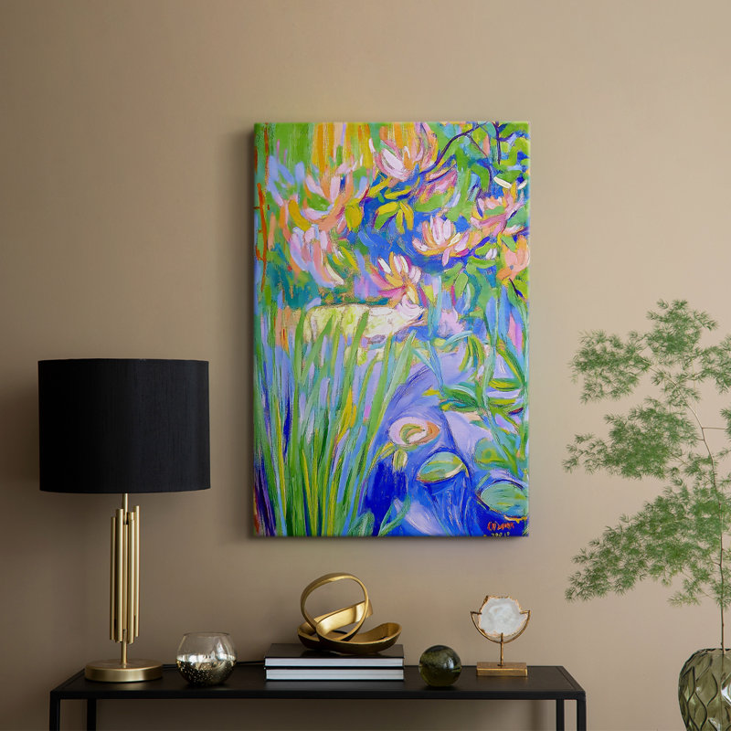 FLORAL Series DCxxvi - Gallery Cavas, H 18 po x l 12 po