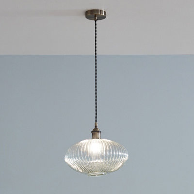 Roycroft 1 - Light Clear Single Pendant
