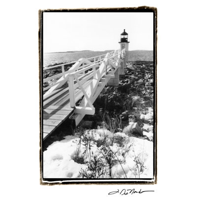 Snow At Marshall Point - Wrapped Canvas Art Prints