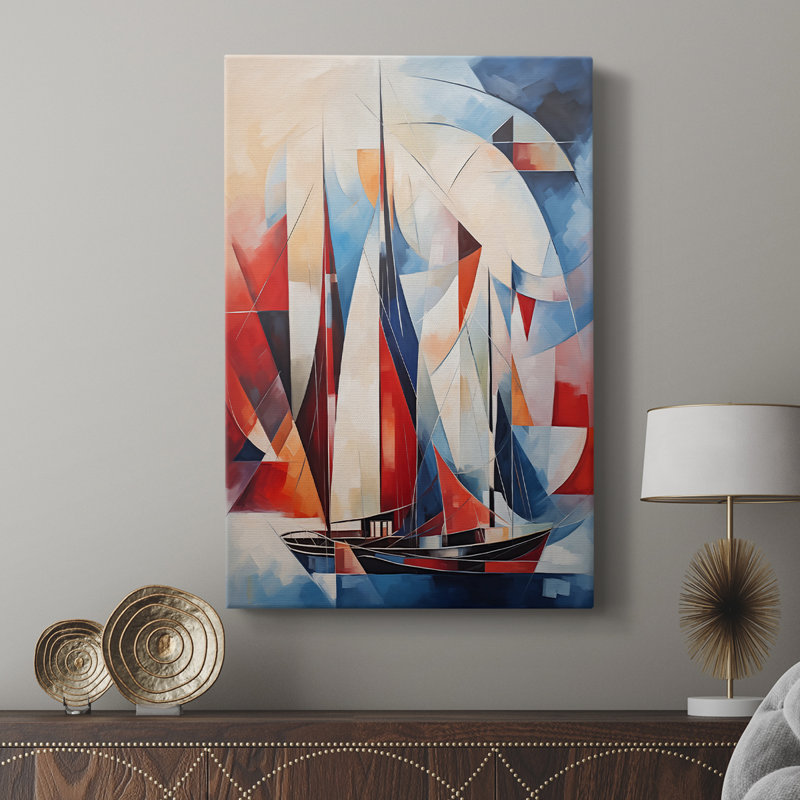 NAUTICAL Series CDXV III - Gallery Cavas, H 60 po x l 40 po