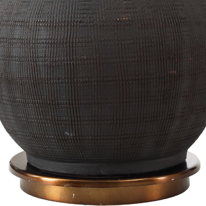 Lampe de table texturée Cranon 32 po