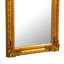 Miroir sur pied rectangulaire baroque doré orné de 180 cm (71 po), miroir vintage sur pied avec cadre doré sculpté