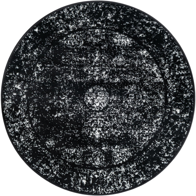 Anneliesse Oriental Indoor Rug, Round 3'3"