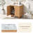 Carie 30.10'' Single Bathroom Vanity with Resin Top