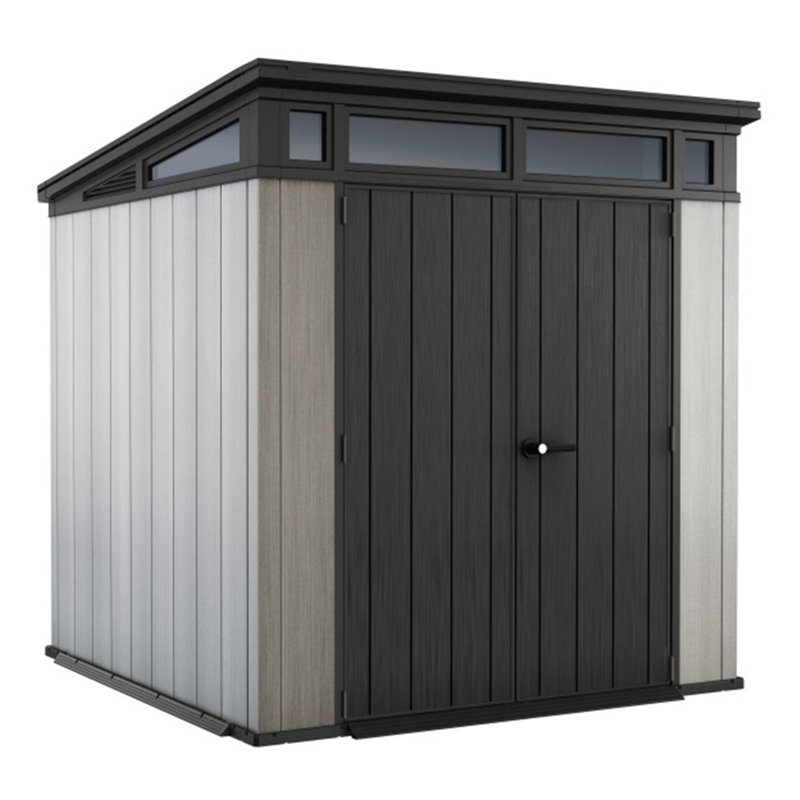 7 ft. W x 7 ft. D Resin Storage Shed