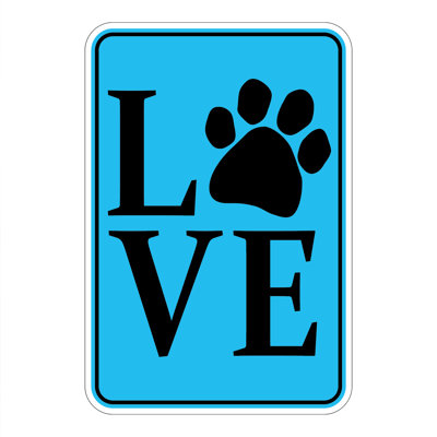 Plaque de jardin Love Mini