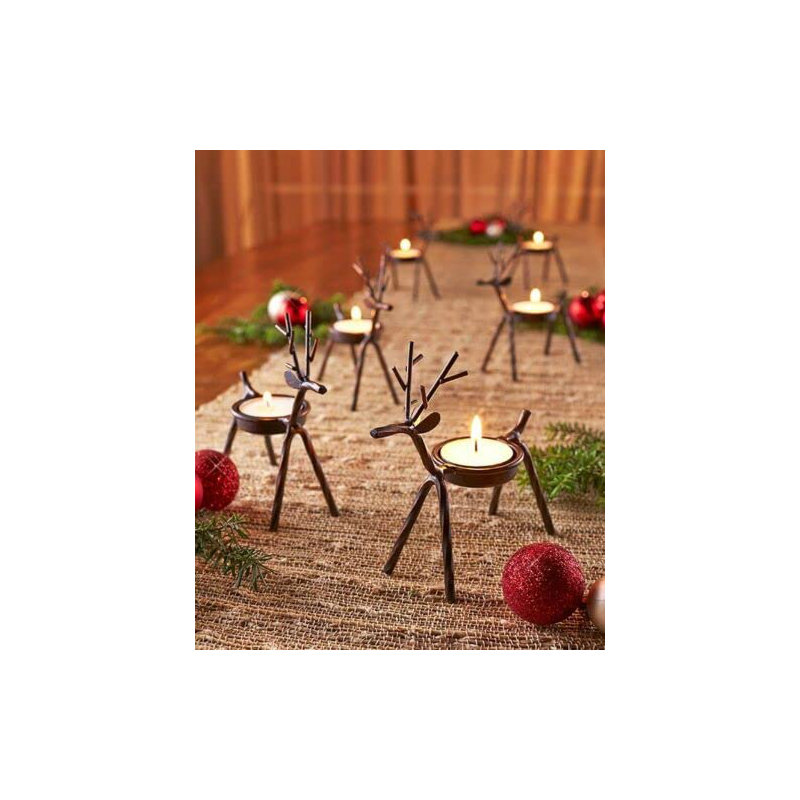 Alazaya Metal Tabletop Candlestick