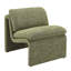 Fauteuil d'appoint Jaeda, Green Boucle-340223527