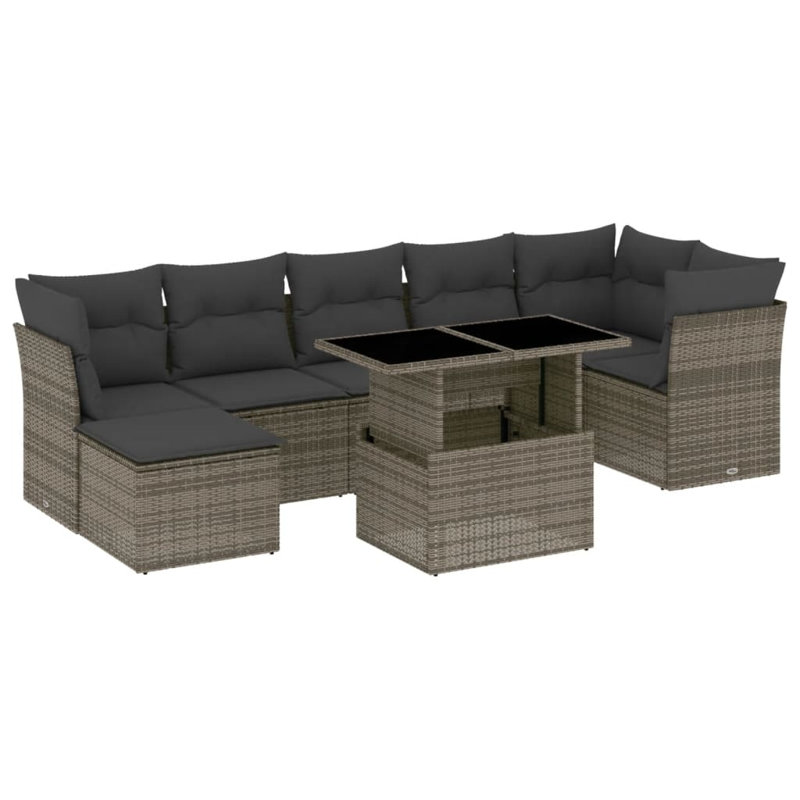 Ensemble de canapé de jardin Vidaxl