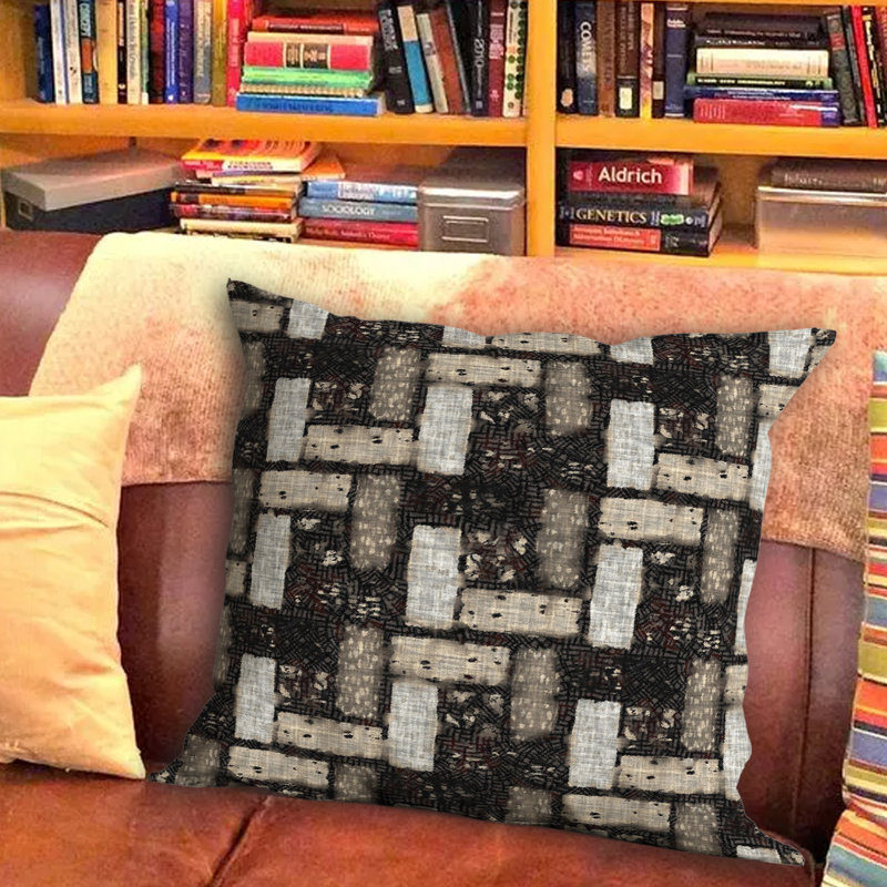 Outdoor Reversible Throw Pillow, 16" x 16"