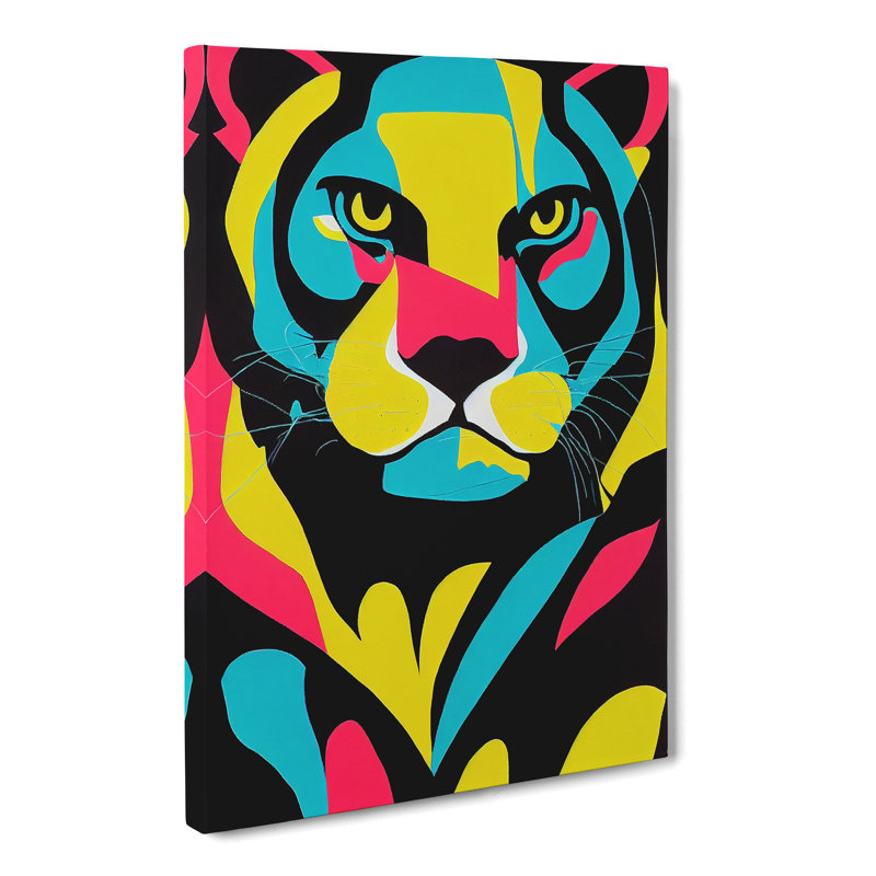 Panther Pop Vol.1 - Wrapped Canvas, 60cm H x 40cm W x 3cm D