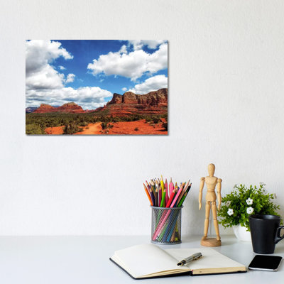 Red Rock Buttes In Sedona Arizona USA 1 Piece Wrapped Canvas Wall Art