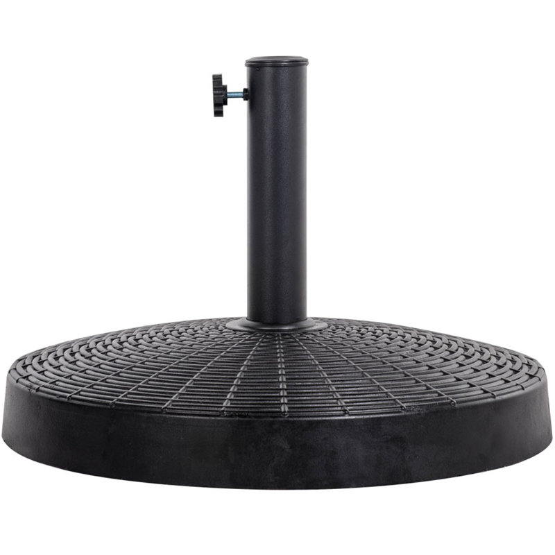 Base de parasol autoportante en résine analia