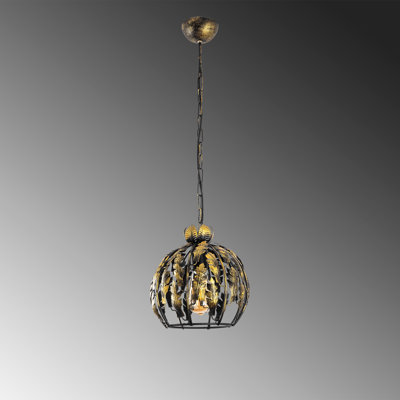 Luminaire suspendu sphère 1 lumière Mebane