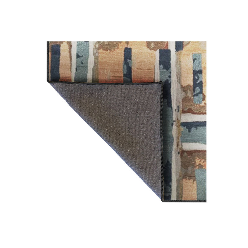 Tapis beige tissé traditionnel Mosso, 2 pi 6 po x 4 pi 11 po
