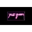 Enseigne néon DEL 5,9 po Yass Queen