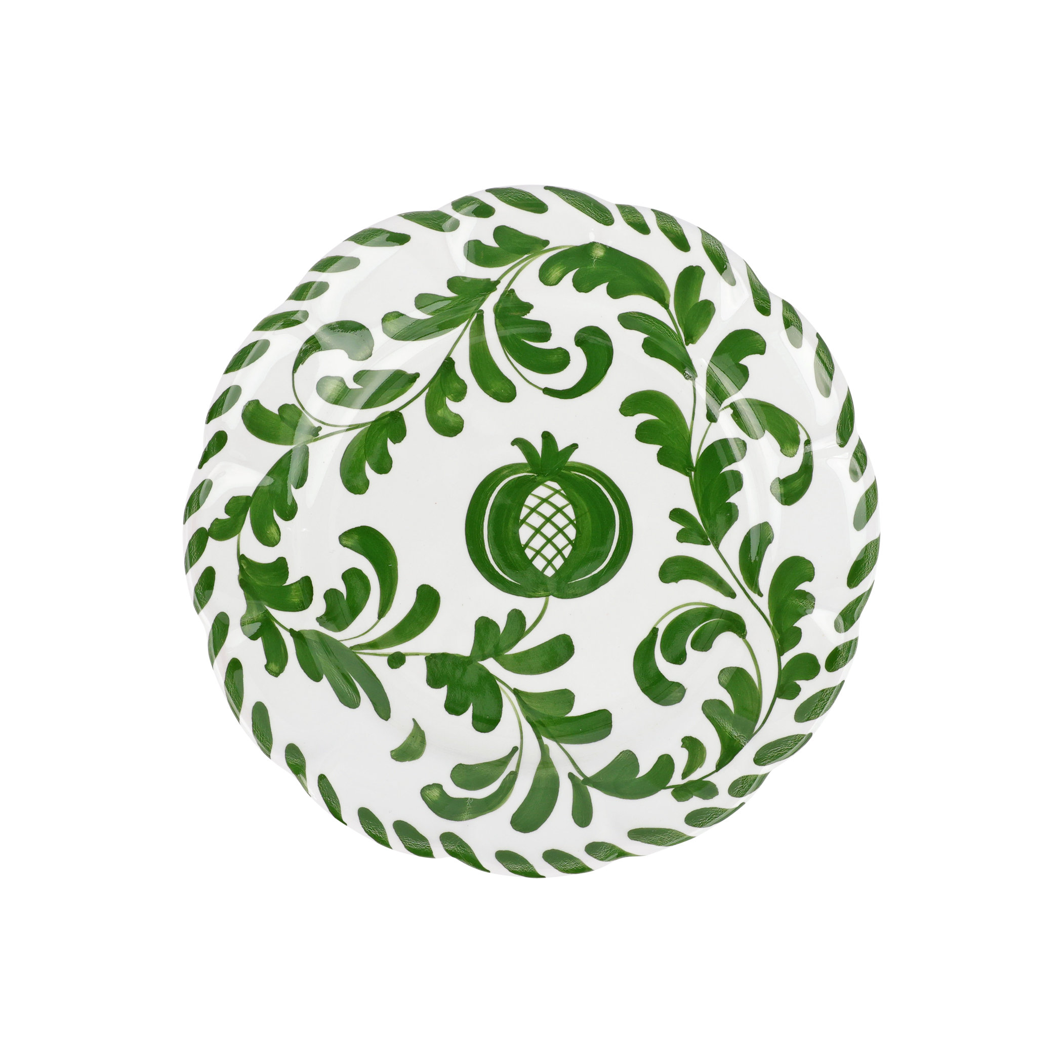 Arezzo Green Dinner Plate