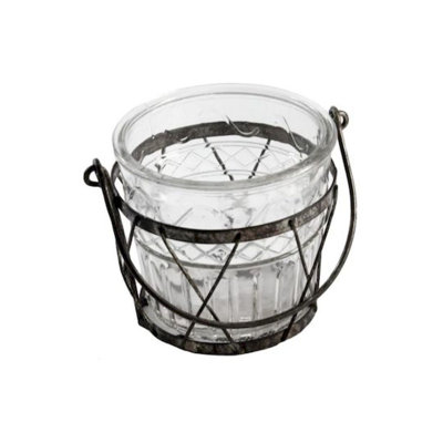 Porte-votives de table en verre 4 po