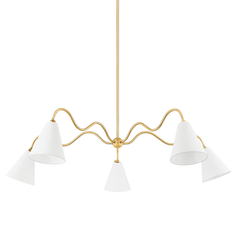 ONDA 5 Light Chandelier by TALI ROTH x Mitzi