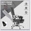 Chaise de bureau Vinsetto Vibration Massage