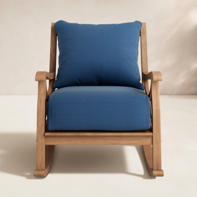 Brunswick Teak Patio Rocking Chair