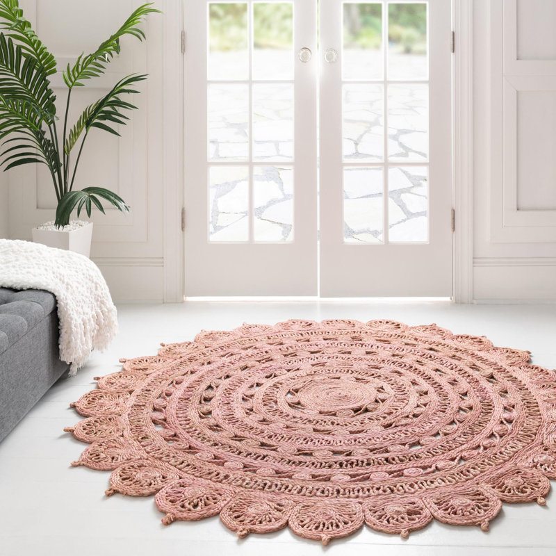 Jens Oriental Indoor Rug, Round 4'1"