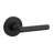 Satin Black Passage Door Lever