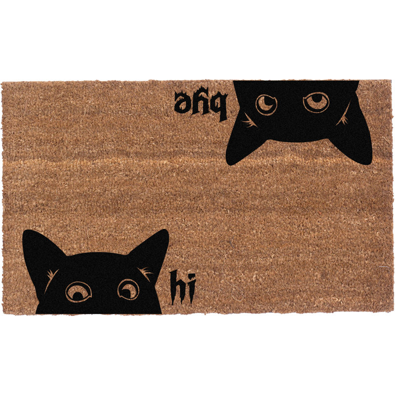 Fardosa Non-Slip Halloween Outdoor Doormat, 18" W x 30" L