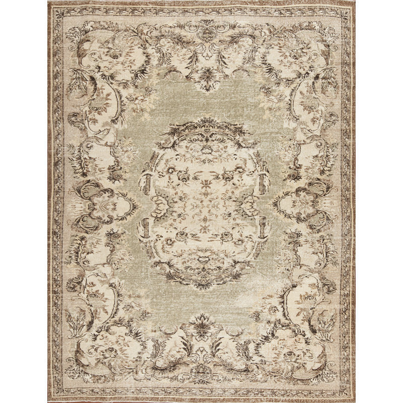 Vintage One-of-a-Kind 7'1" X 9'7" Area Rug