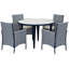 Ensemble repas 5 pièces avec coussins Mcrady-31379892