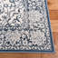Tapis floral bleu foncé / ivoire Forestburgh-22251599