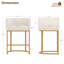 Tabouret de comptoir 26 po avec structure en métal-124057380