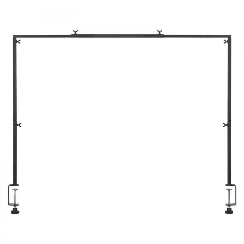 Metal Over The Table Rod Stand, Black