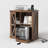 Printer Stand With Storage,  Farmhouse File Cabinet With Socket And Usb Charging Port