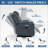 Recliners, Power Lift Recliner with 8-Point Massage &amp; Heat, 350 LBS Capacity, USB/Type-C, Cup Holders | Navy Blue | Chenille Fabric