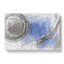 Blue Vinyl Record In Abstract - Wrapped Canvas Print-55316978