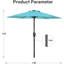 Parasol de marché à manivelle Shavonn-1381578310-1381578329