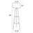 62'' Tripod Floor Lamp-70740464-70740465