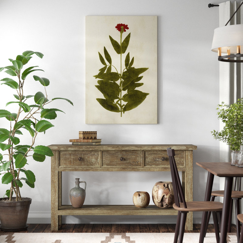 Botanical Impression IV - Painting Print, 122cm H x 81cm W, Wrapped Canvas