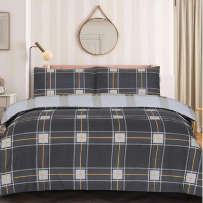 Cotton Duvet Cover Set with Pillowcases