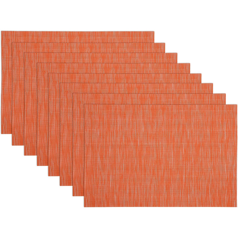 Tapis de table lavables en PVC, Noir, noir, noir, noir
