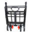 Chariot utilitaire d'extérieur pliable pliable, chariot de jardin portatif pliant robuste, porte-gobelet, poignées réglables-113855318