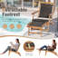 135cm Long Chaise Lounge Set