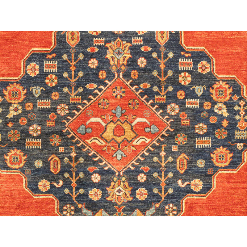 One-of-a-Kind 12'1" X 15'1" 2010s Wool Area Rug in